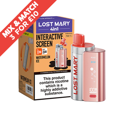 LOST MARY | 4 IN 1 | POD KIT | ALL FLAVOURS | SELLING FAST | UK