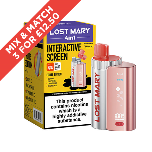 LOST MARY | 4IN1 EDITION POD KIT | ALL FLAVOURS | SELLING FAST | UK