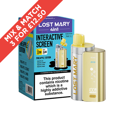 LOST MARY | 4IN1 EDITION POD KIT | ALL FLAVOURS | SELLING FAST | UK