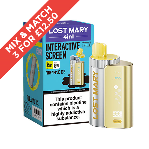 LOST MARY | 4 IN 1 | POD KIT | ALL FLAVOURS | SELLING FAST | UK