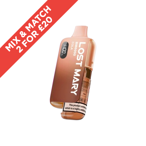 LOST MARY | BM6000 | REFILLABLE KIT | ALL FLAVOURS | SELLING FAST | UK