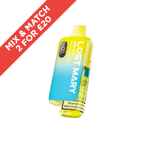 LOST MARY | BM6000 | REFILLABLE KIT | ALL FLAVOURS | SELLING FAST | UK LOST MARY | BM6000 | REFILLABLE KIT | ALL FLAVOURS | SELLING FAST | UK