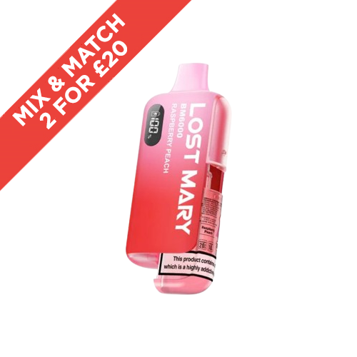 LOST MARY | BM6000 | REFILLABLE KIT | ALL FLAVOURS | SELLING FAST | UK