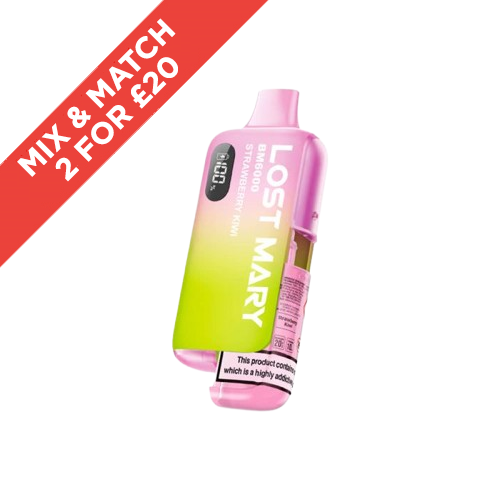 LOST MARY | BM6000 | REFILLABLE KIT | ALL FLAVOURS | SELLING FAST | UK