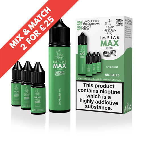 IMP JAR MAX | Spearmint | 60ml Longfill