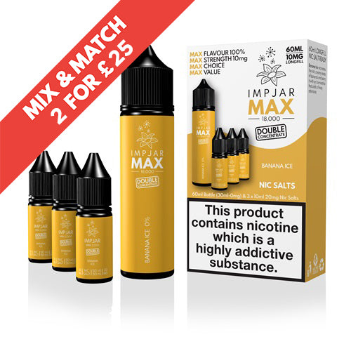 IMP JAR MAX | Banana Ice | 60ml Longfill
