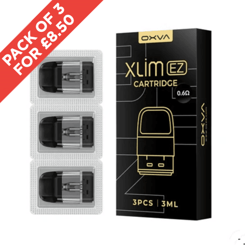 OXVA | Genuine | XLIM | EZ Replacement Pod | 2ML 3ML | 0.4 ohm 0.6 ohm 0.8 ohm | UK