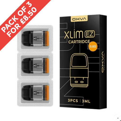 OXVA | Genuine | XLIM | EZ Replacement Pod | 2ML 3ML | 0.4 ohm 0.6 ohm 0.8 ohm | UK
