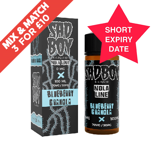 SAD BOY | Genuine | Shortfill | 100ml | All Flavours | Selling Fast | UK