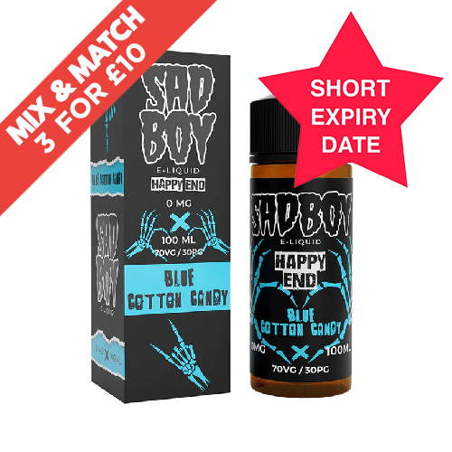 SAD BOY | Genuine | Shortfill | 100ml | All Flavours | Selling Fast | UK