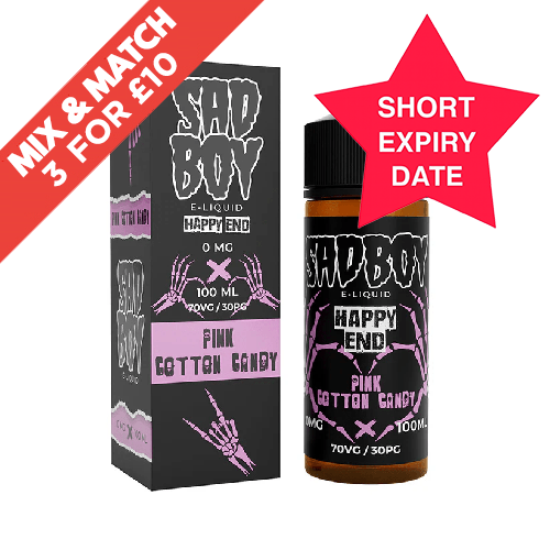 SAD BOY | Genuine | Shortfill | 100ml | All Flavours | Selling Fast | UK