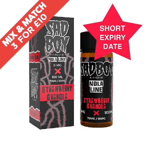 SAD BOY | Genuine | Shortfill | 100ml | All Flavours | Selling Fast | UK
