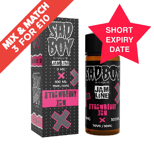 SAD BOY | Genuine | Shortfill | 100ml | All Flavours | Selling Fast | UK