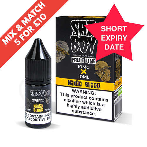 SAD BOY | Genuine | 10ml Nic Salts | 10MG 20MG | All Flavours | Selling Fast | UK