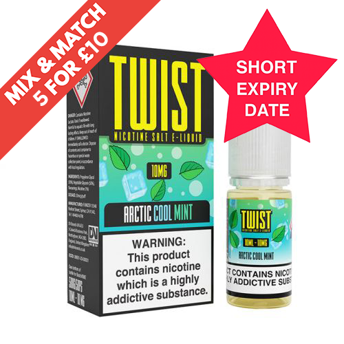 TWIST | Genuine | 10ml Nic Salts | 10MG 20MG | All Flavours | Selling Fast | UK