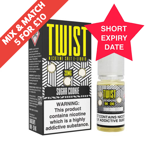 TWIST | Genuine | 10ml Nic Salts | 10MG 20MG | All Flavours | Selling Fast | UK
