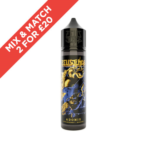 ZEUS JUICE | Shortfills | Genuine 50ml E-Liquids | All Flavours | UK | MHRA